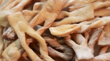 Kızarmış çörek tatlı sopa