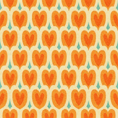 Vintage Japonya stylehearts seamless modeli