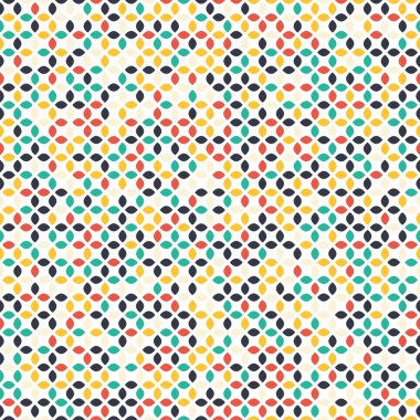 Soyut Renkli Kusursuz Desen