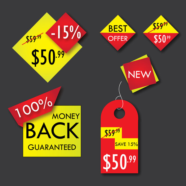 Ценники и баннеры
