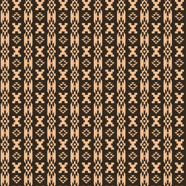 Aztec tribal Mexican seamless pattern — Stock Vector