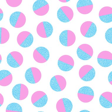 Geometrik trendy retro seamless modeli