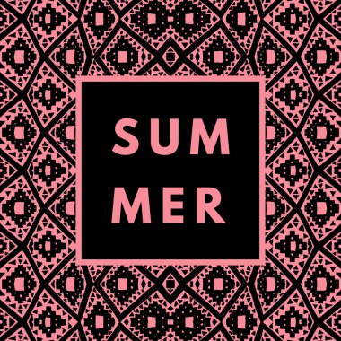 Yaz hipster boho chic arka plan 