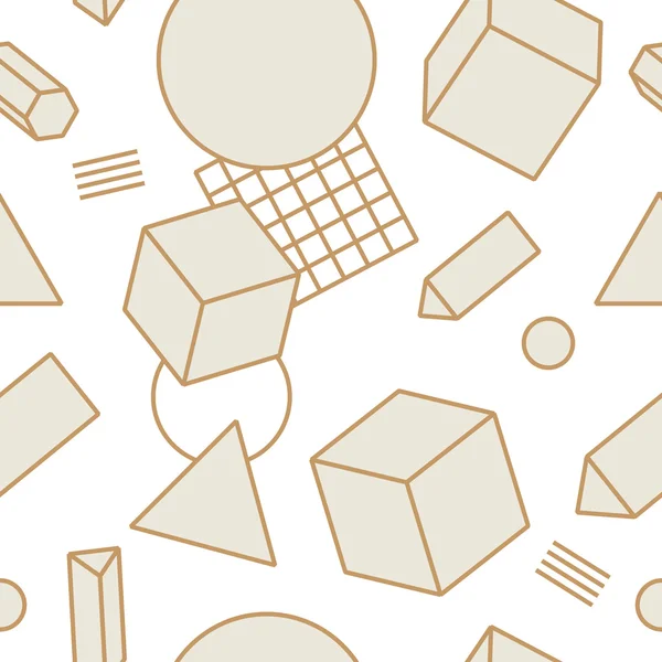 幾何学的なトレンディなカード — ストックベクタ