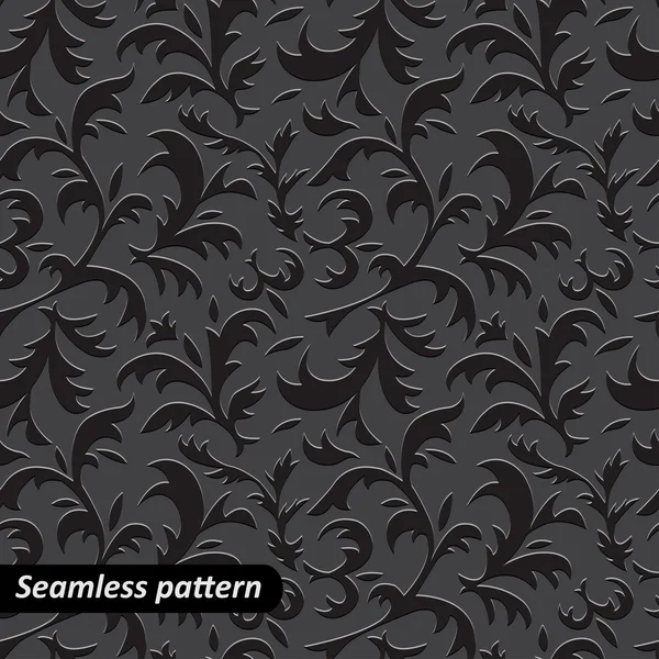 Seamless floral pattern. — Stock Vector