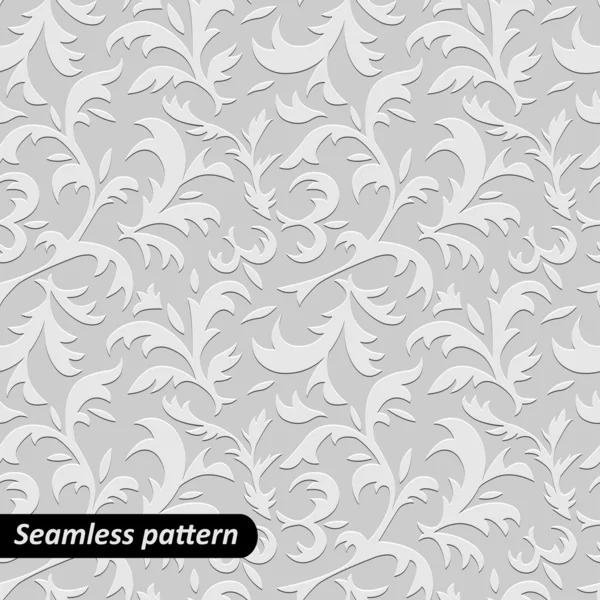 Seamless floral pattern. — Stock Vector