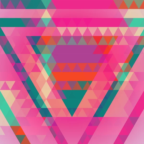 Geometrische kleurrijke abstracte achtergrond. — Stockvector