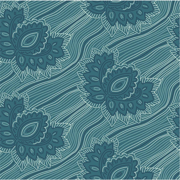 Motif floral sans couture — Image vectorielle