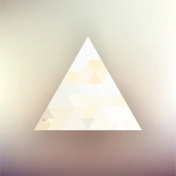 Хипстерский треугольник — стоковый вектор