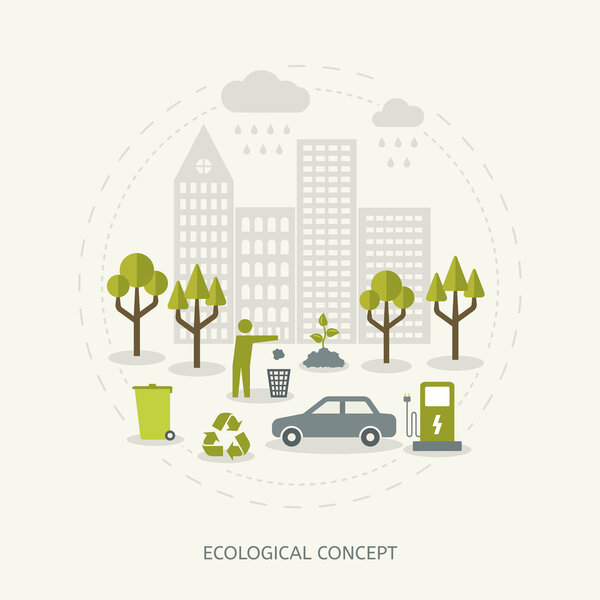 Ecologic recycling and waste utilization