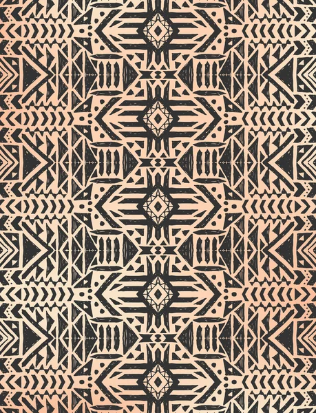 Tribal mexicain motif sans couture — Image vectorielle