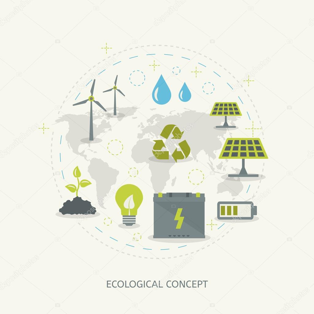 Ecologic recycling and renewable energy