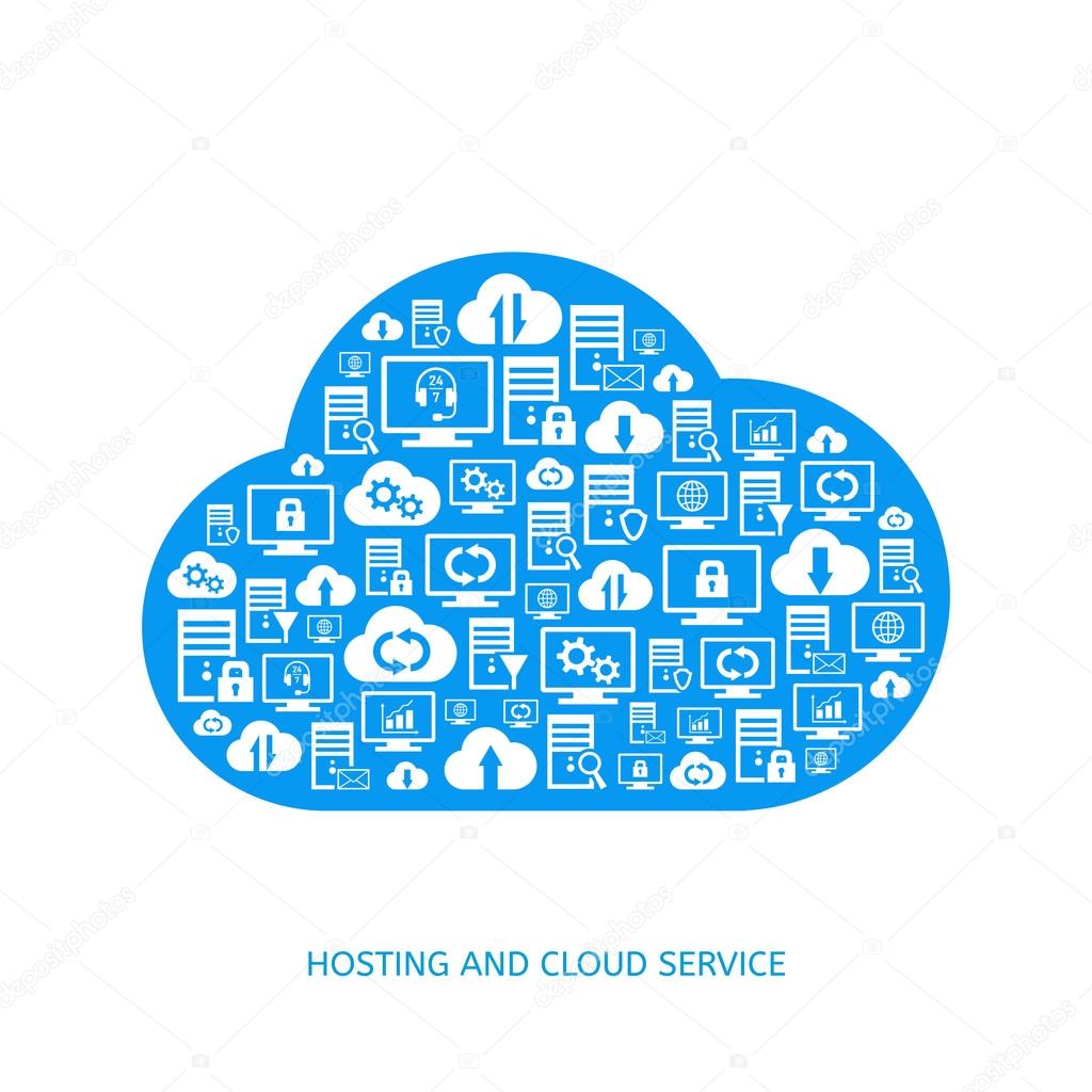 Cloud service icons