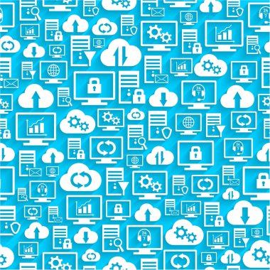 Bilgisayar simgeleri ile seamless modeli