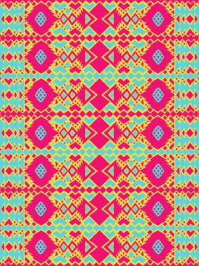 Aztek kabile Meksika seamless modeli