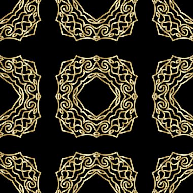 Doğrusal altın seamless modeli