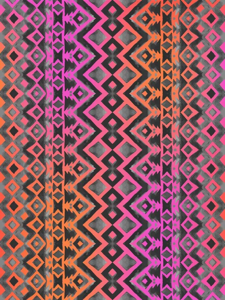 Aztec tribal mexican seamless pattern — Stock Vector