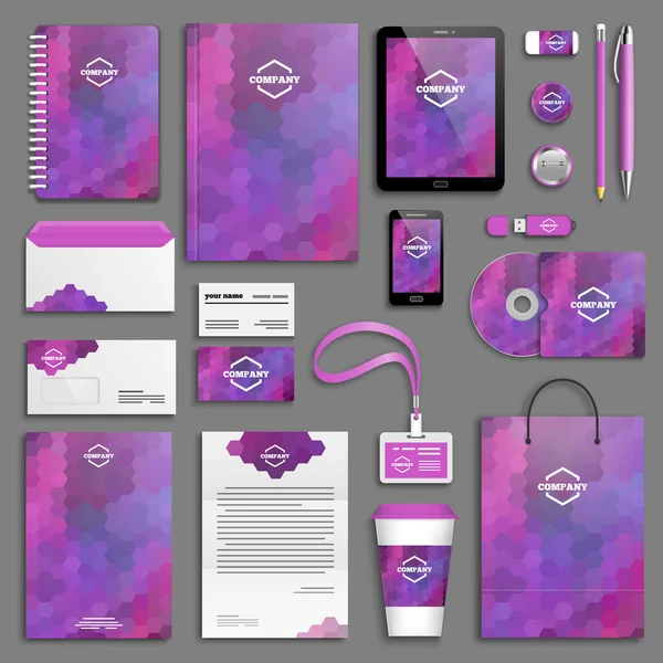 Kurumsal kimlik şablon seti