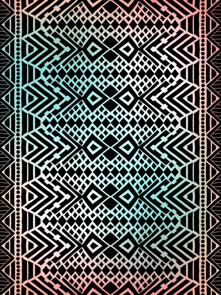 Modèle tribal aztèque — Image vectorielle
