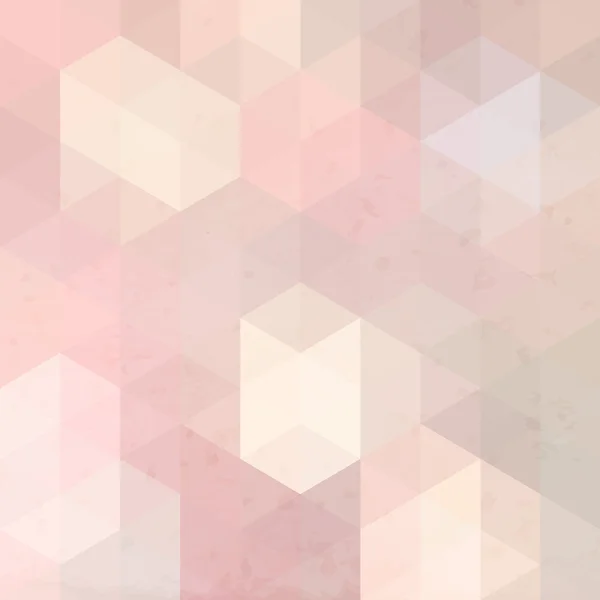 Rosa geometrischer Retro-Hintergrund — Stockvektor