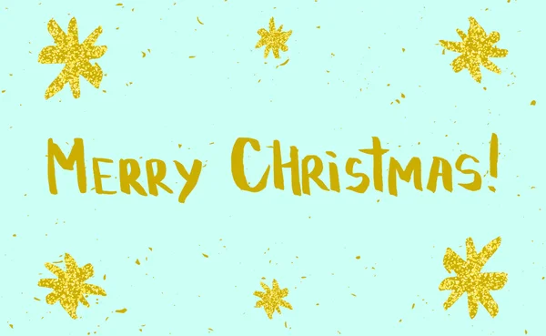 Vackra hälsning julkort — Stock vektor