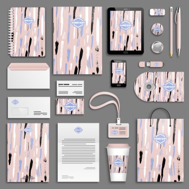 Trendy Corporate identity template