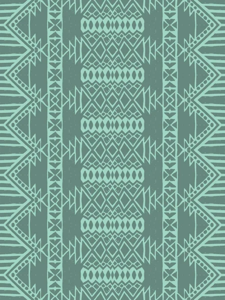 Patrón inconsútil mexicano tribal — Vector de stock