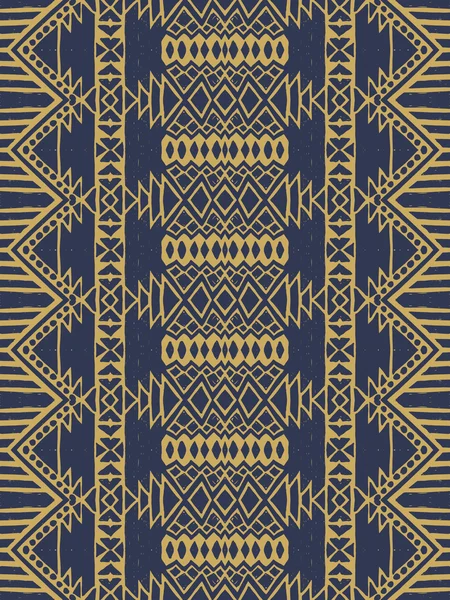 Tribal mexicain motif sans couture — Image vectorielle