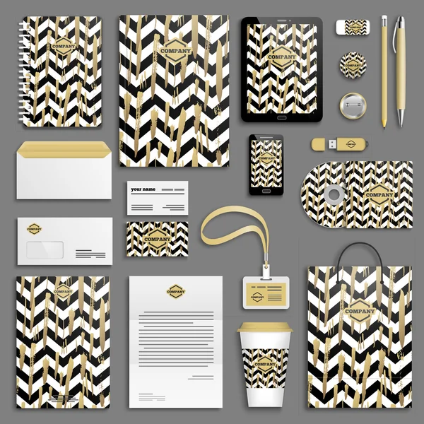 Vorlage: Corporate Identity — Stockvektor