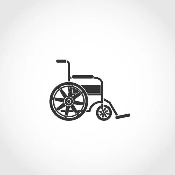 휠체어 웹 아이콘 — 스톡 벡터