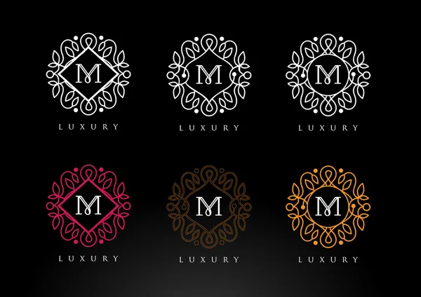 Elegante Carta Logo Design —  Vetores de Stock