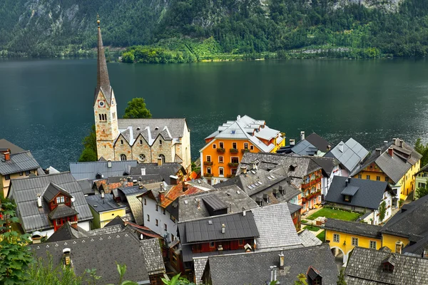 Hallstatt pueblo Austria — Foto de Stock