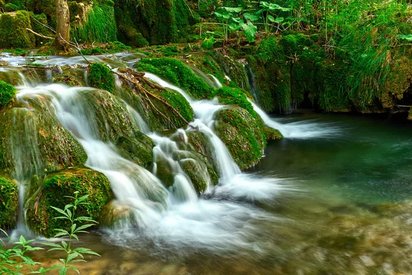 Plitvice Croacia Cascadas — Foto de Stock