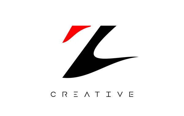 Design Logo Lettre Moderne Avec Look Créatif Dans Les Couleurs — Image vectorielle