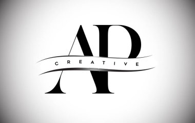 AP Mektup Logosu ve Ortadaki Yaratıcı Kesim.