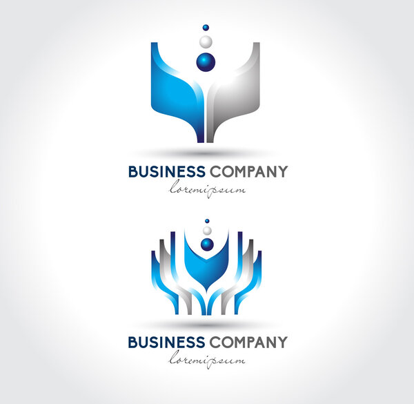 Logo del negocio vector — Vector de stock