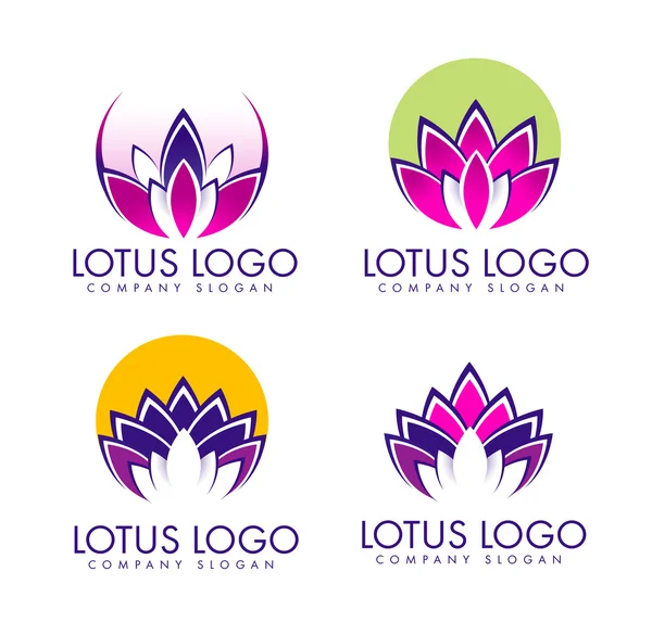 Logo lotosu — Zdjęcie stockowe