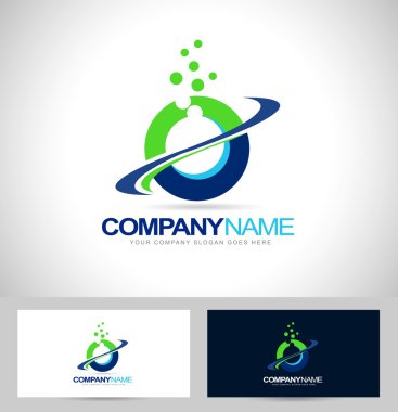 Logo tasarımı ile dalgalı