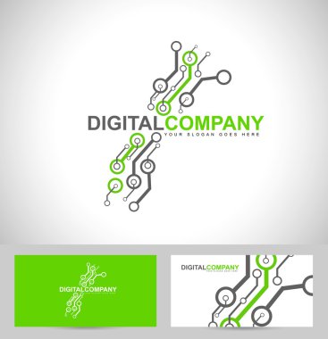 Digital Electronics Logo clipart