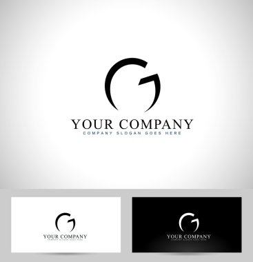G harfi logo tasarımı