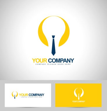 Akıllı iş Logo kavramı