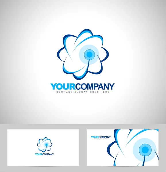 Wolk Logo Concept — Stockvector