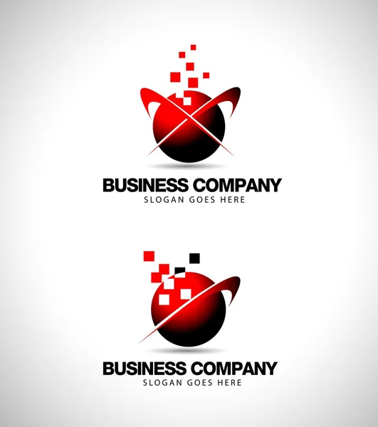 Логотип компанії бізнес — стоковий вектор