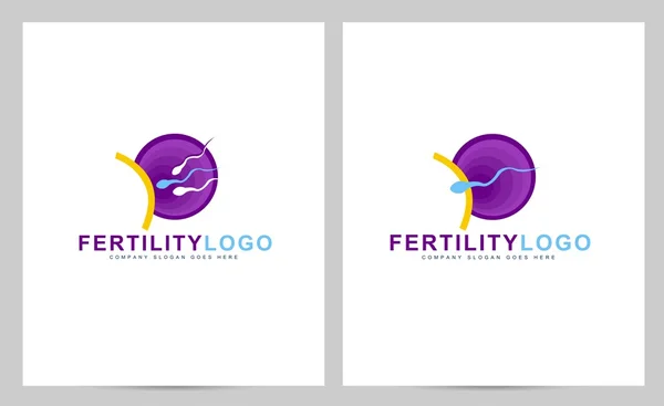 Concepto de logotipo de fertilidad — Archivo Imágenes Vectoriales