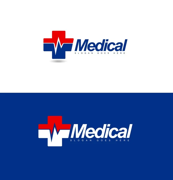 Design do logotipo médico —  Vetores de Stock