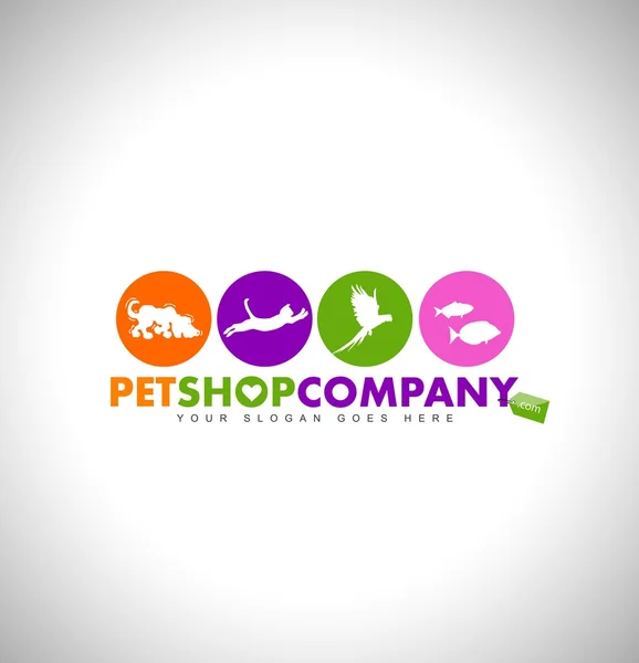 Pet Shop Logo — Stock Vector