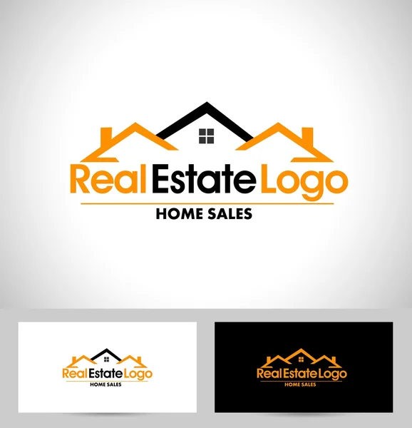 Logotipo inmobiliario — Vector de stock