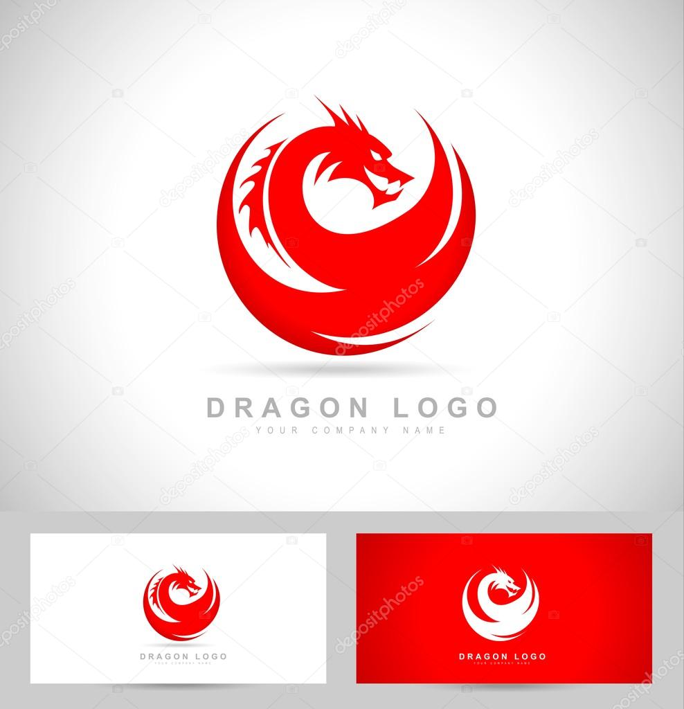 Dragon Logo Vector