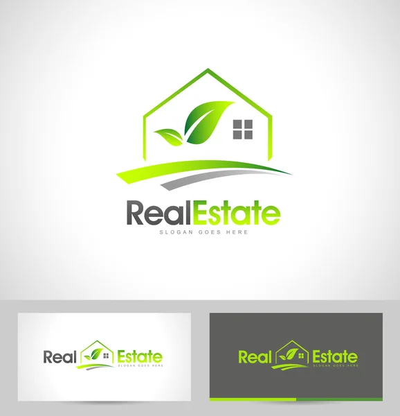 Real Estate Logo — Stock Vector
