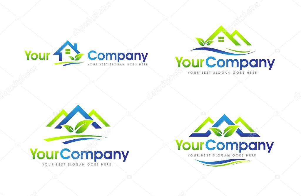Real Estate House Logos